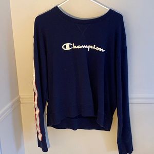 Navy blue Champion Sweatshirt XL